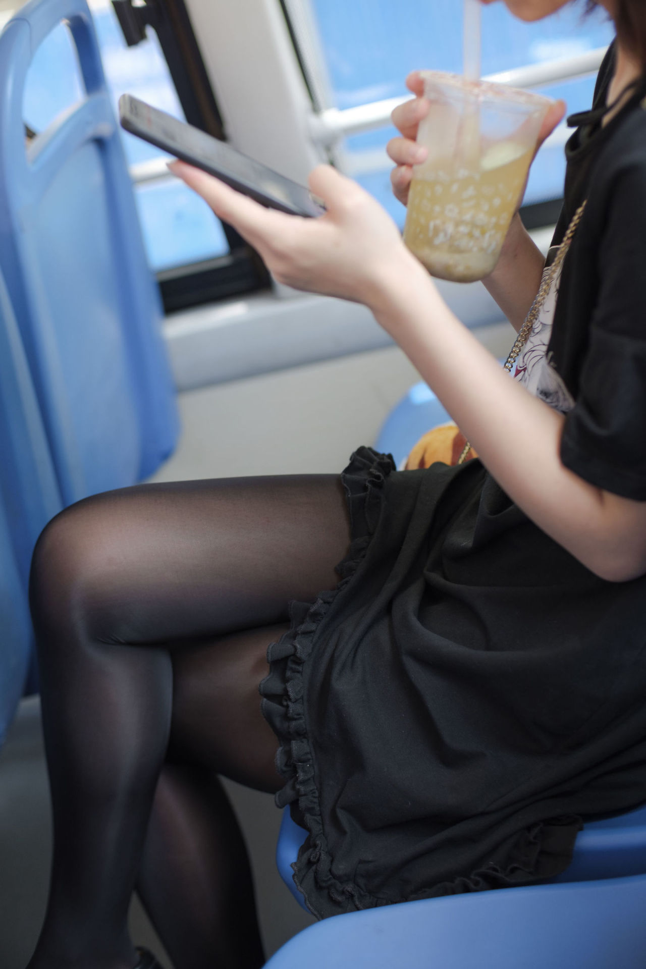 [森萝财团] BETA-019 黑丝挑逗 萝莉丝袜写真